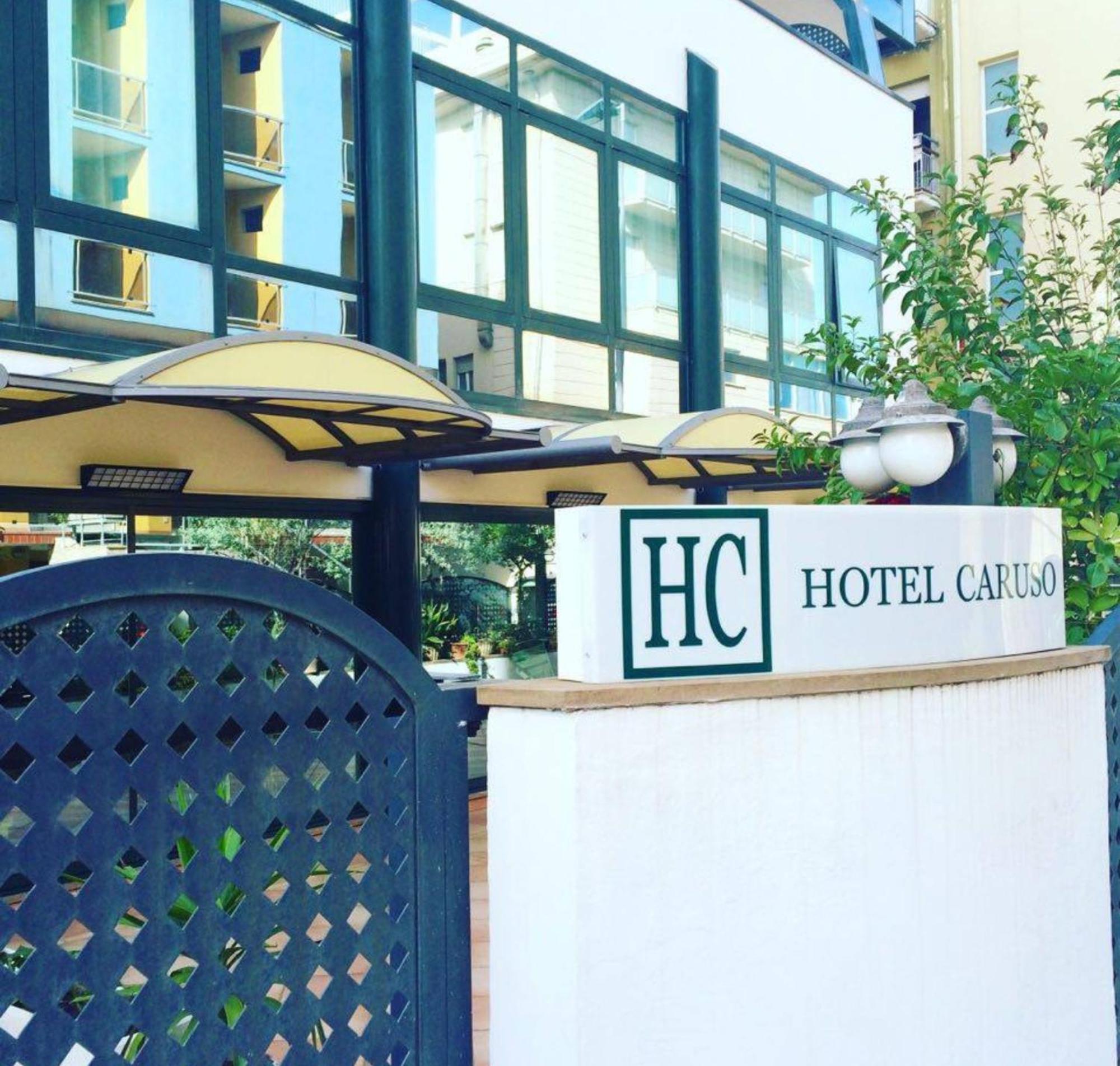 Hotel Caruso Римини Экстерьер фото